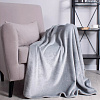 Плед Casa Conforte Royal Flannel 200x220 6155394 (светло-серый)