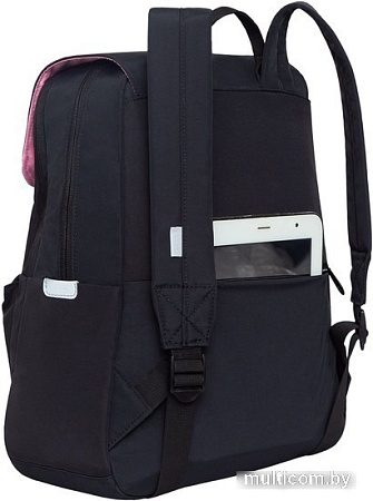 Городской рюкзак Grizzly RXL-325-2 (черный/розовый)