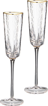 Набор бокалов для шампанского Lefard Rocky 685-120 (2 шт)