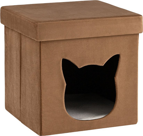 Stool Group Store Pet складной с ящиком HS-PT55 V73 (коричневый)