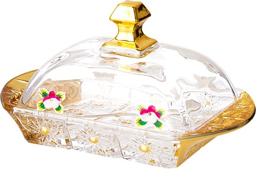 Масленка Lefard Gold Glass 195-217