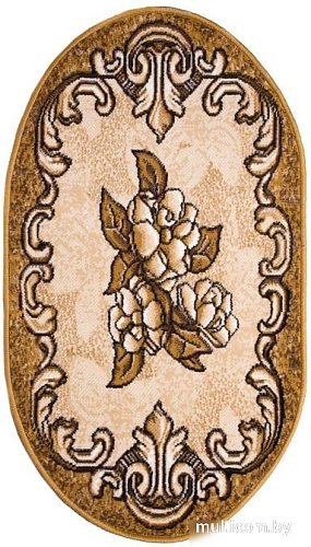 Ковер для жилой комнаты Люберецкие ковры Золушка 1323656 (100x200)