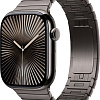 Умные часы Apple Watch Series 10 46 мм (титановый корпус, сланец/сланец, стальной ремешок)