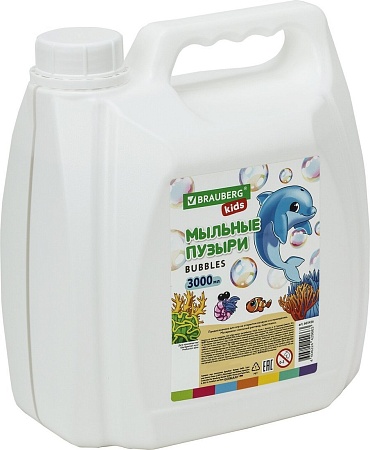 Мыльные пузыри BRAUBERG 665456 3 л