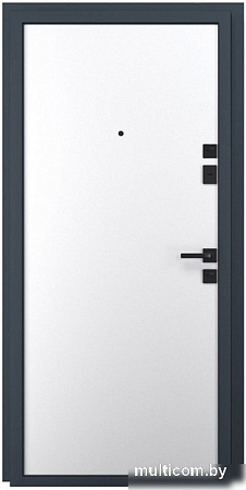 Металлическая дверь Guard Aura 86x205 (правая, графит софт/белый)