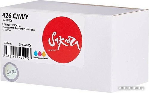 Картридж Sakura Printing SI4557B006 (аналог Canon 426 C/M/Y)
