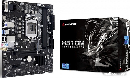 Материнская плата BIOSTAR H510MH/E 2.0 Ver. 6.0