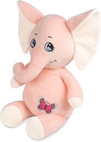 Классическая игрушка Maxitoys Luxury Волшебный слоник с бабочкой MT-MRT092022-2-70S