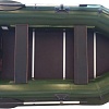 Моторная лодка Vivax Т300 с полом-книгой (с килем, серый/черный)