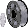 Пластик NV Print NV-3D-PETG-SILVER (1.75мм, 1кг, серебристый)