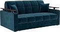 Диван Мебель-АРС Аккордеон Бакли НПБ 140x200 (темно-синий Luna 034)