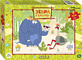 Пазл Step Puzzle Зебра в клеточку 82045 (104 эл)