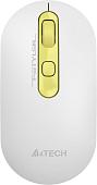 Мышь A4Tech Fstyler FG20 (белый/золотистый)
