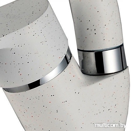 Смеситель Edeny E6809B-6 (белый мрамор)