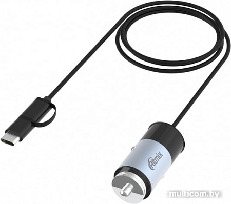 Автомобильное зарядное Ritmix RM-5240MC Gunshell