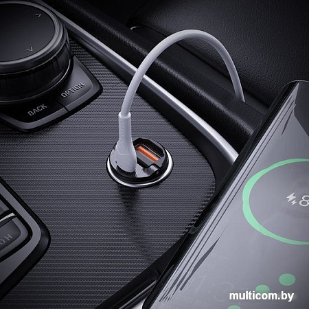 Автомобильное зарядное Hoco NZ2 (черный)