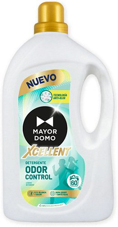 Гель для стирки Mayordomo Mayordomo Полный контроль запаха (3 л)