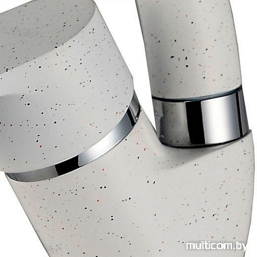 Смеситель Edeny E6809B-6 (белый мрамор)