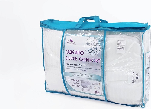 Bellissimo Silver Comfort 140х205 126041102-Sc (белый)