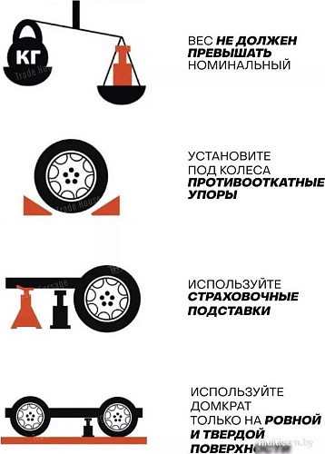 Подкатной домкрат FORSAGE F-TZA830003(59207)
