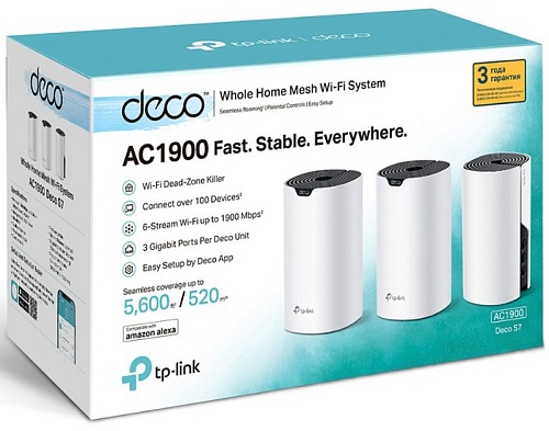 Wi-Fi система TP-Link Deco S7 (3 шт)