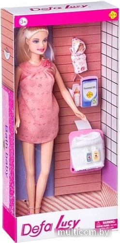 Кукла Defa Lucy с малышом 8357