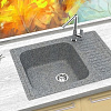 Кухонная мойка Berge BR-6402 (графит матовый)