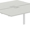 Norden 280х143.8х75 SG.215.SH.63.WH (белый/серый бархат)