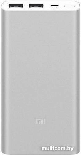 Портативное зарядное устройство Xiaomi Mi Power Bank 2S 1000mAh (серебристый)