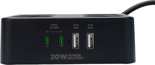 Cablexpert PLT-4-C2U2-B-3