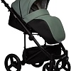 Универсальная коляска Indigo Tour Eco (2 в 1, te 03/черная кожа+шалфей кожа)