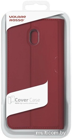 Чехол VOLARE ROSSO Book для Xiaomi Redmi 8A (красный)