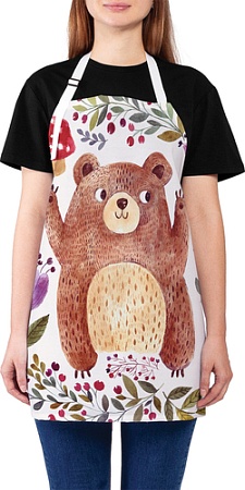 Фартук JoyArty Радостный медведь ap_14527