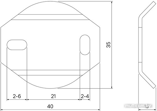 Стакан для зубной щетки и пасты IDDIS Calipso CALMBG1i45