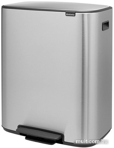Brabantia Bo Pedal Bin 60 л (стальной матовый)