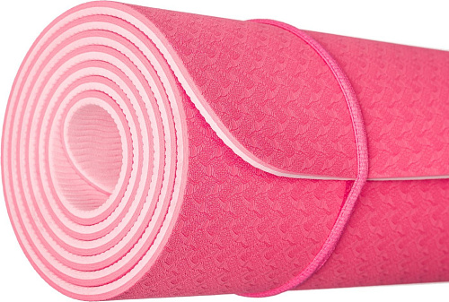 Набор для йоги Sundays Fitness Гантель IR92005 2x1кг + Коврик IR97503 (красный, розовый)