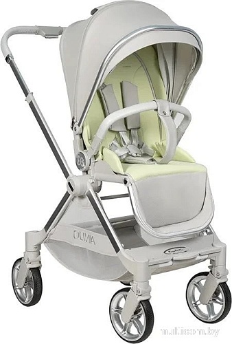 Коляска прогулочная «книга» Farfello Olivia (серый агат)