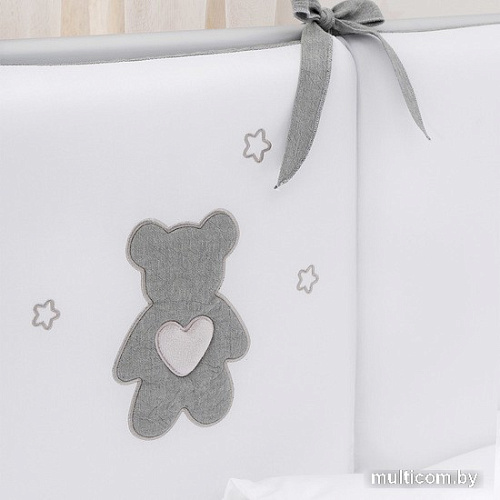 Постельное белье Perina Teddy love ТЛ2.140-01.13 (2 предмета, серо-оливковый)