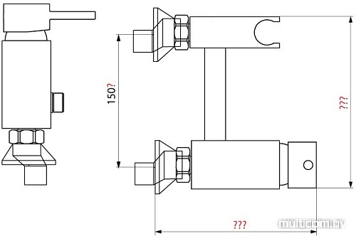 Смеситель Славен Д51