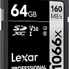Карта памяти Lexar Professional 1066x SDXC LSD1066064G-BNNNG 64GB