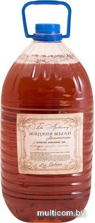 Косметика по уходу за телом Liv Delano Жидкое мыло деликатное календула шалфей эхинацея и фиалка 5 л