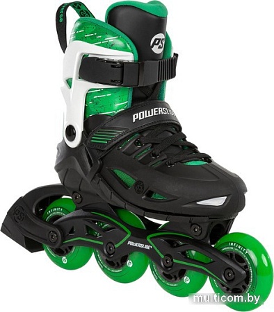 Роликовые коньки Powerslide Phuzion Universe 4W Green 940690 (р. 37-40)