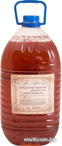 Косметика по уходу за телом Liv Delano Жидкое мыло деликатное календула шалфей эхинацея и фиалка 5 л