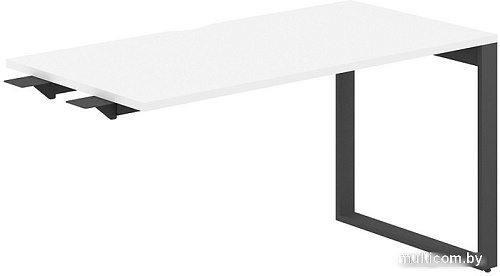 Стол Norden 140x70x75 AG.115.WH.V.72.AN (антрацит/белый)