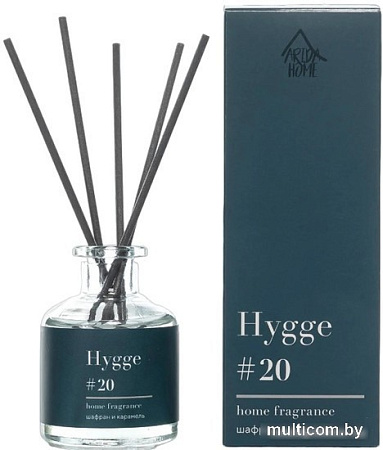 Аромадиффузор Arida Home Hygge №20 Шафран и карамель (50 мл)