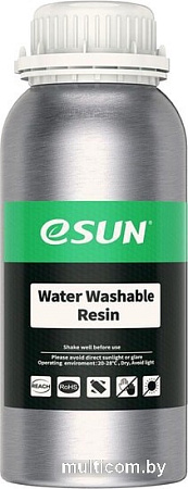 Фотополимер eSUN Water Washable 500 мл (для LCD принтеров, белый)