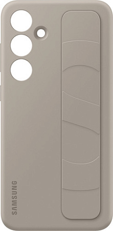 Чехол для телефона Samsung Standing Grip Case S24+ (серо-коричневый)