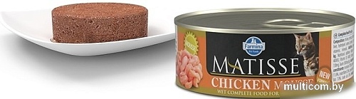 Корм для кошек Farmina Matisse Chicken Mousse 0.085 кг