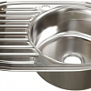 Кухонная мойка Mixline 533708 (правая, полированная, 0.8 мм)