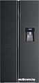 Холодильник side by side Ginzzu NFK-467 Dark gray